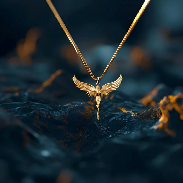 The Angel's Embrace Necklaces by Bennett & Cross