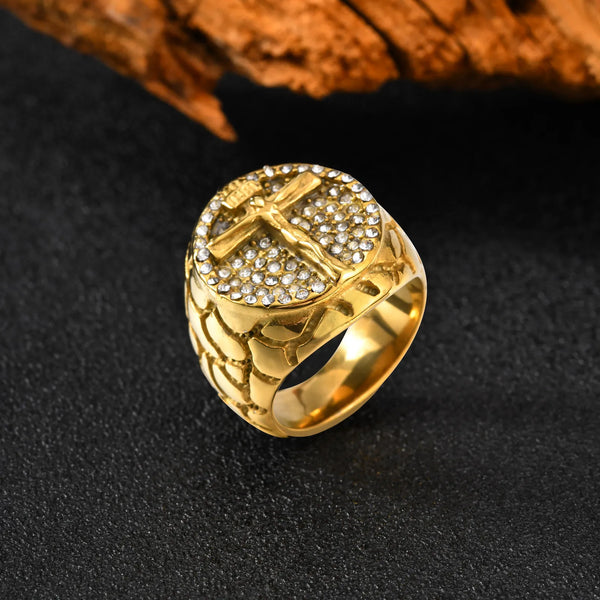The Hallowed Emblem Rings by Bennett & Cross – view 2