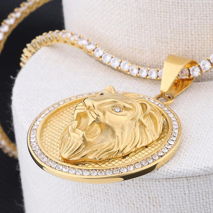 The Lion's Steadfast Soul Necklaces by Bennett & Cross – view 4