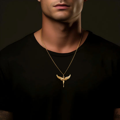 The Angel's Embrace Necklaces by Bennett & Cross – view 2