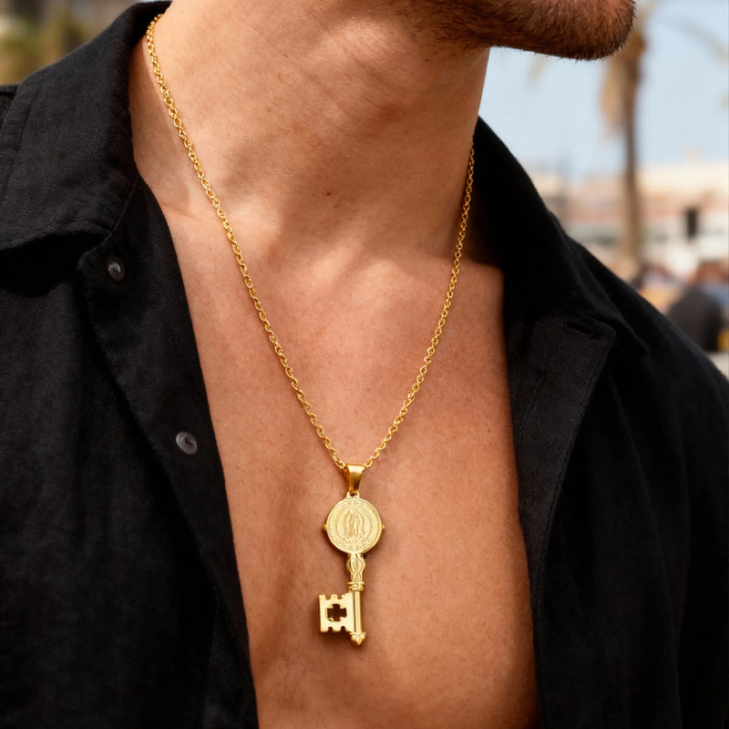 The Blessed Key Necklaces by Bennett & Cross