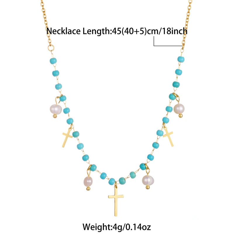 The Enduring Pearl Cross Necklaces by Bennett & Cross – view 6