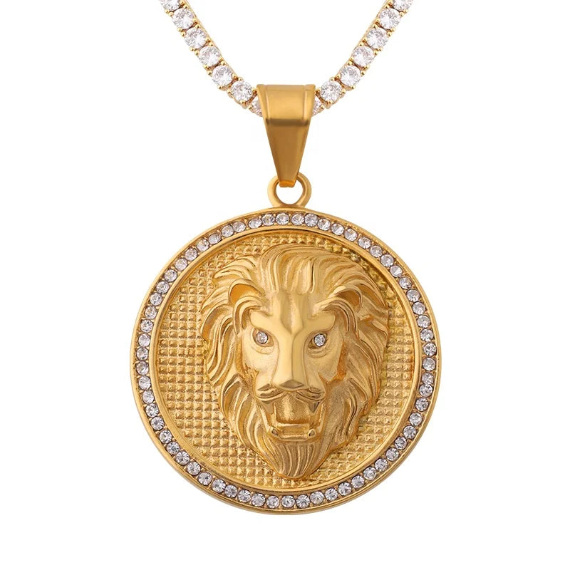 The Lion's Steadfast Soul Necklaces by Bennett & Cross – view 6