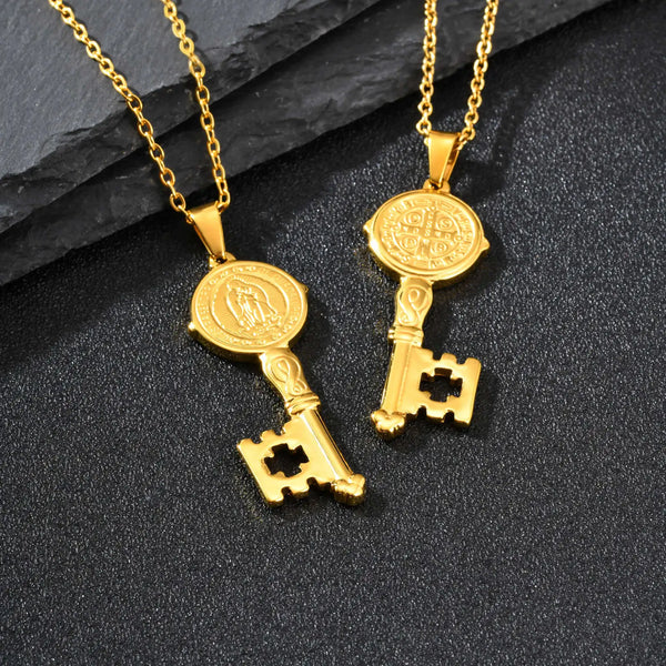 The Blessed Key Necklaces by Bennett & Cross – view 5