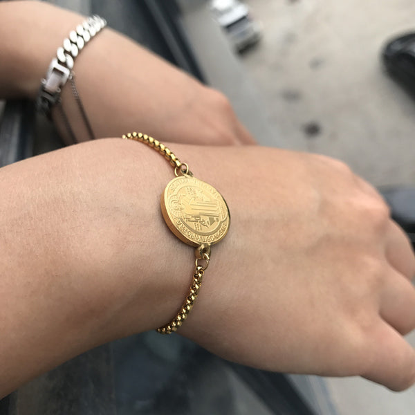 The Sacred Medal Bracelet