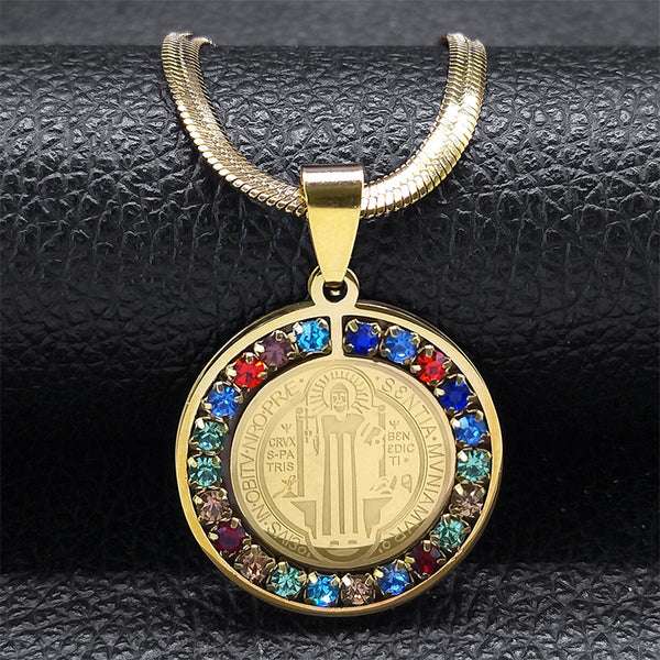 The Saint Benedict Halo - Gold & Silver Medal