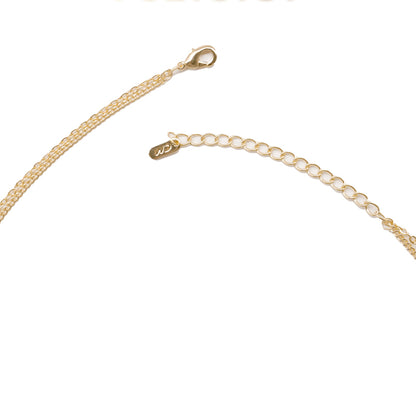 The Faithful Layers Stainless Steel Layered Cross Necklace view 5