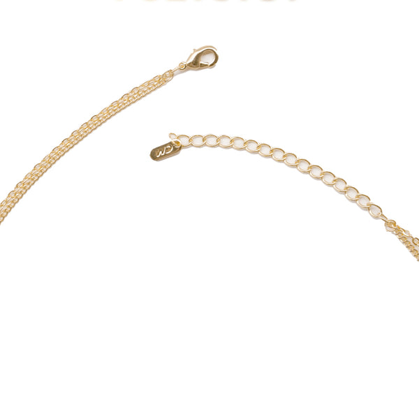 The Faithful Layers Stainless Steel Layered Cross Necklace view 5