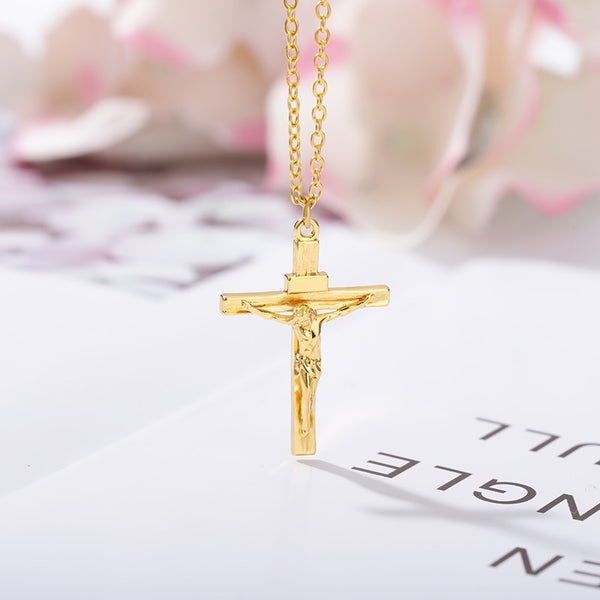 The Structural Titan - Titanium Cross Necklace