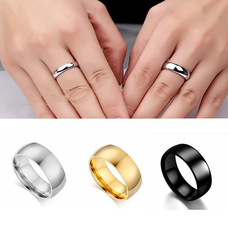The Unbroken Circle Stainless Steel Band Ring view 2