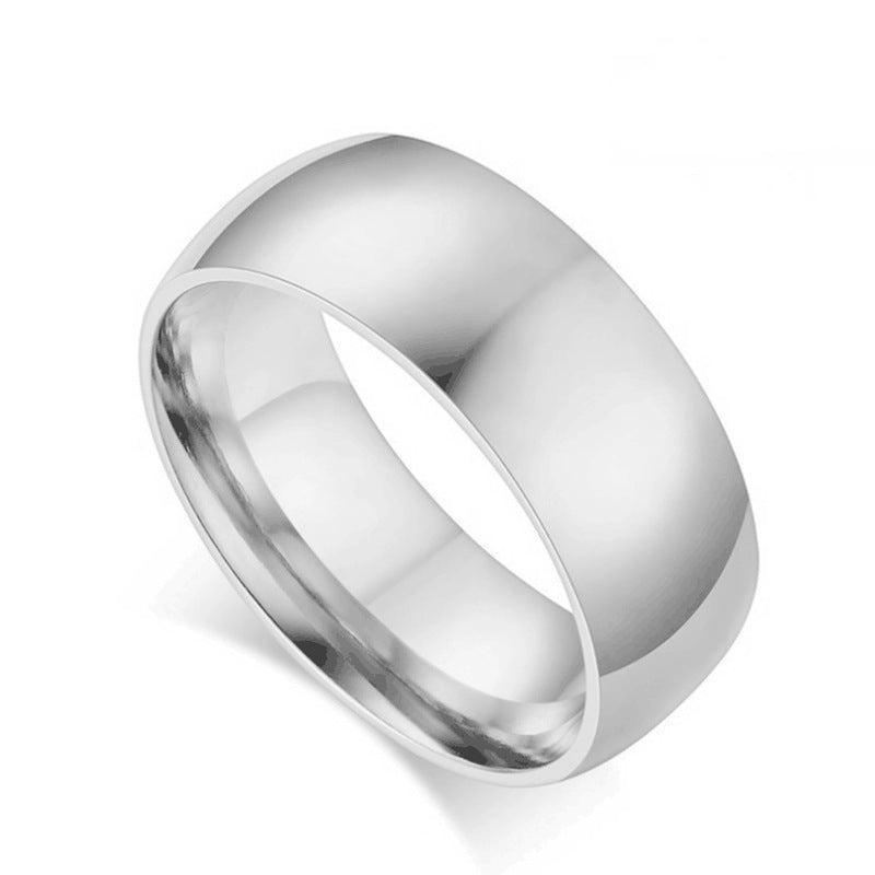The Unbroken Circle Stainless Steel Band Ring view 3