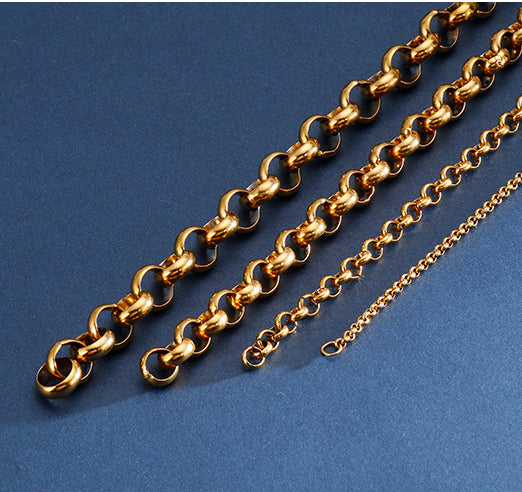 The Enduring Link Stainless Steel O-Chain Necklace view 7