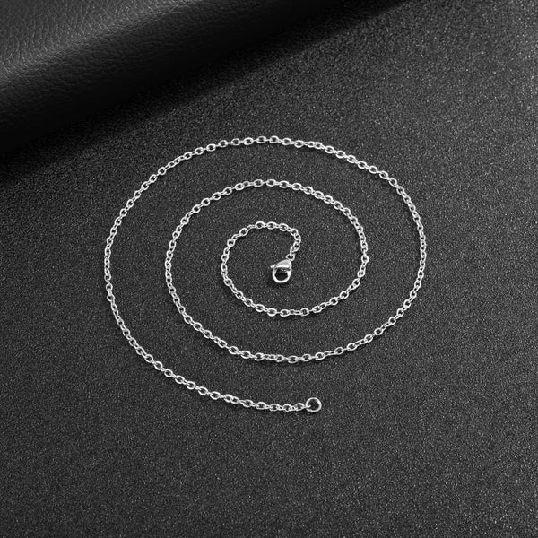 The Enduring Chains Stainless Steel O-link Chain Necklace view 7 [orig]