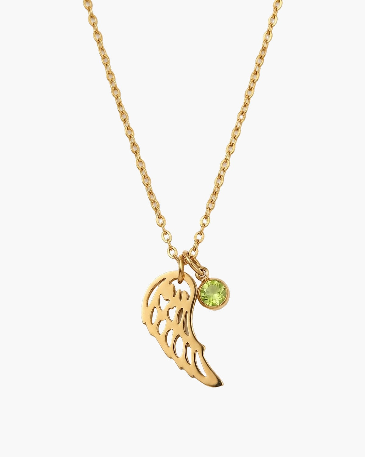 The Angelic Birthstone in august, front view [c:august]