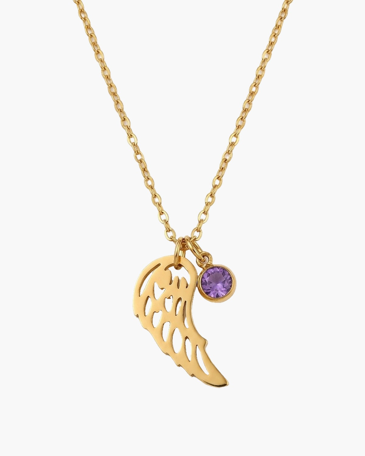 The Angelic Birthstone in february, front view [c:february]