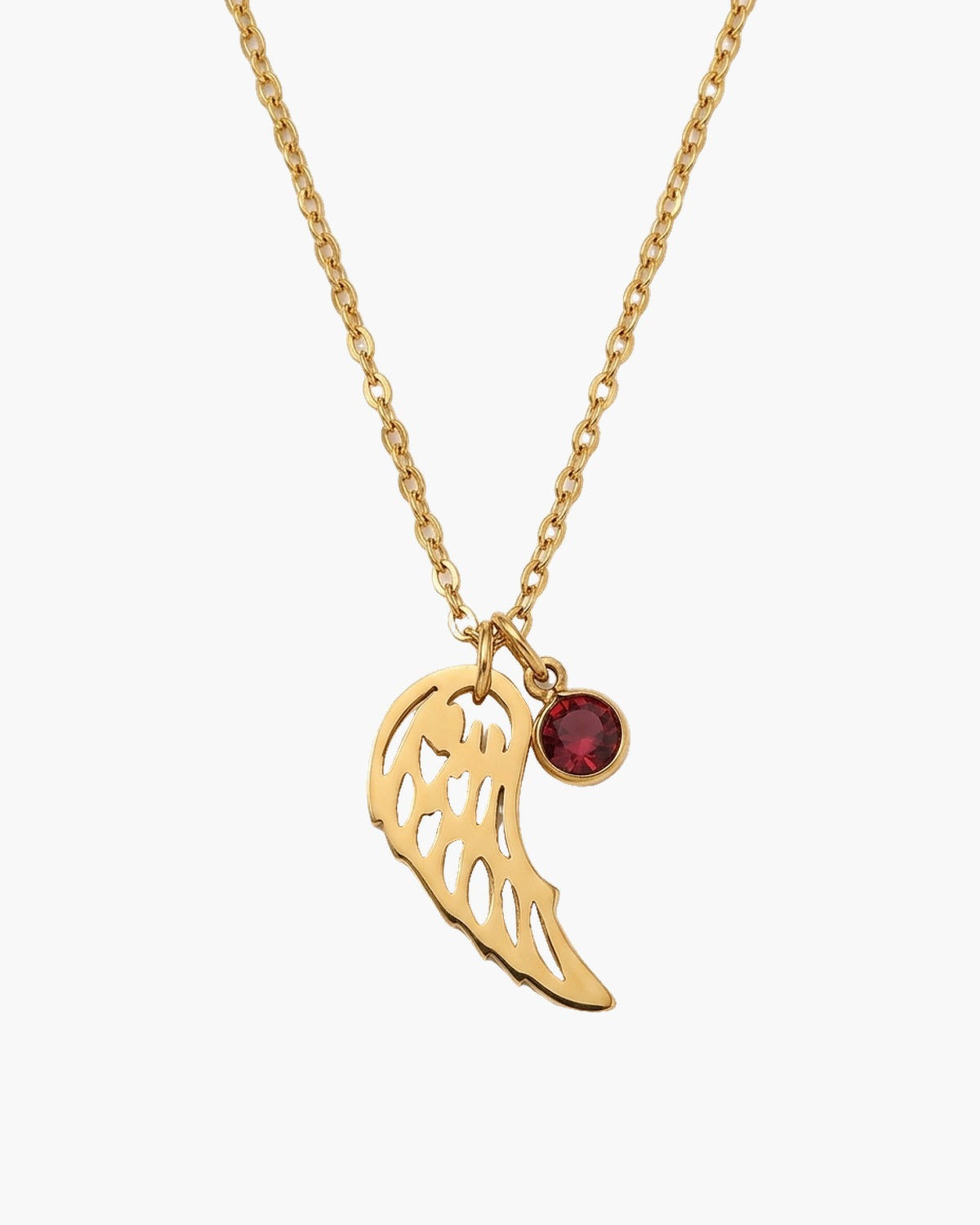 The Angelic Birthstone in january, front view [c:january]
