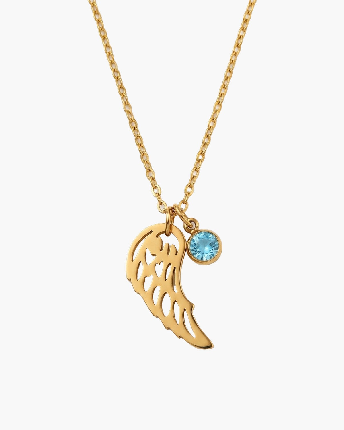 The Angelic Birthstone in march, front view [c:march]