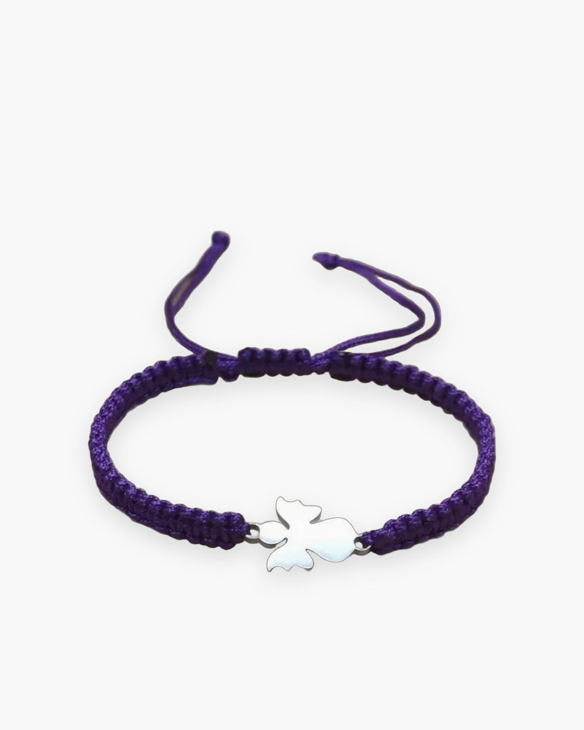 The Angelic Embrace in purple, front view