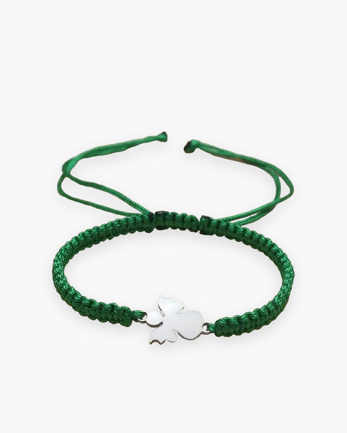 The Angelic Embrace in green, front view [c:green]