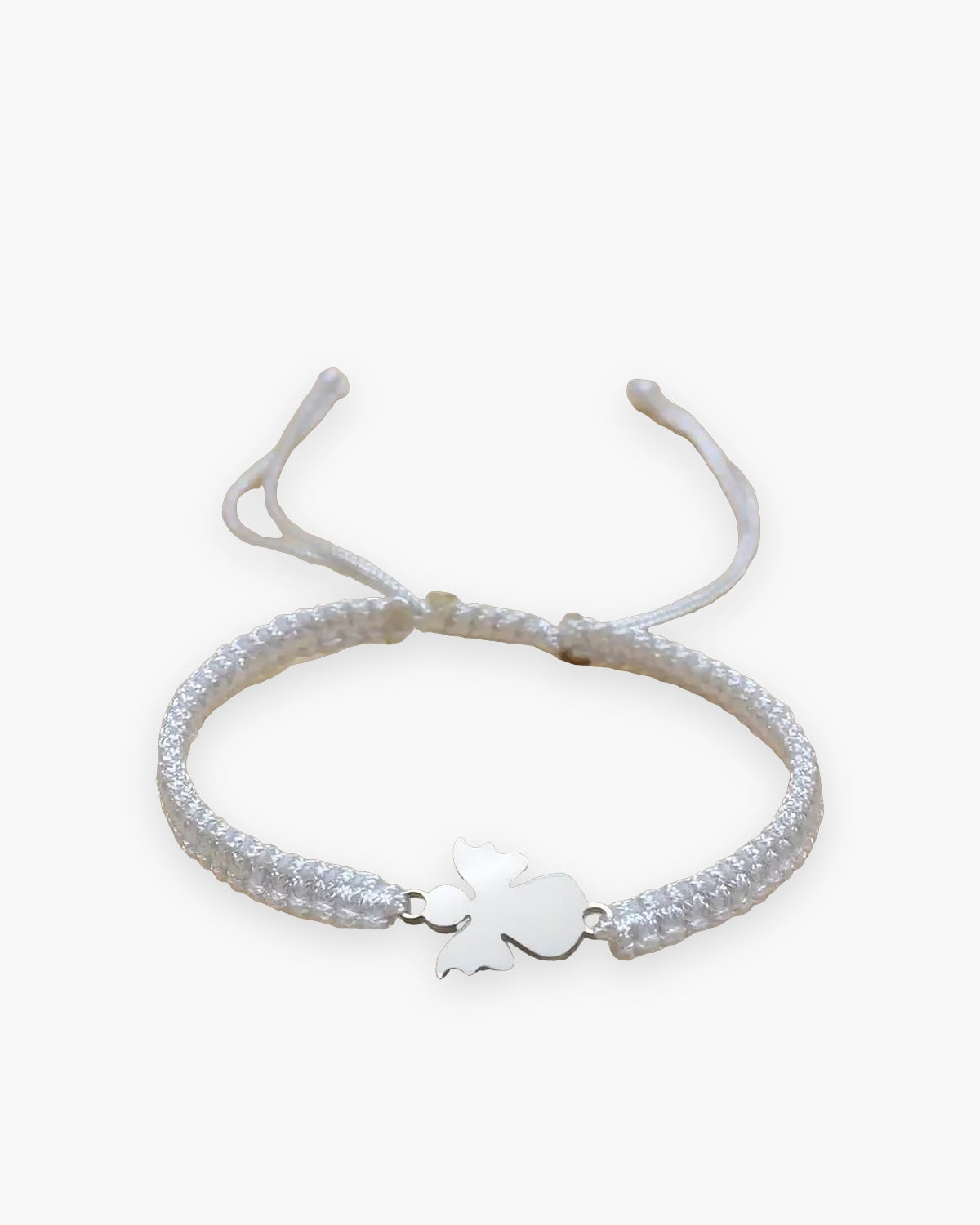 The Angelic Embrace in white, front view [c:white]