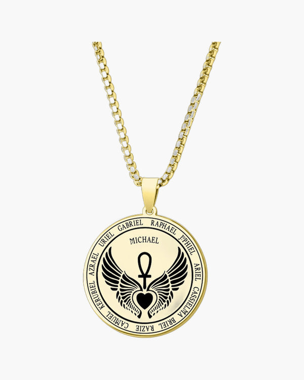 The Archangelic Seal Archangel Michael Pendant Necklace view 4