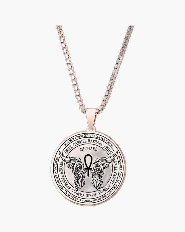The Archangelic Seal Archangel Michael Pendant Necklace view 11