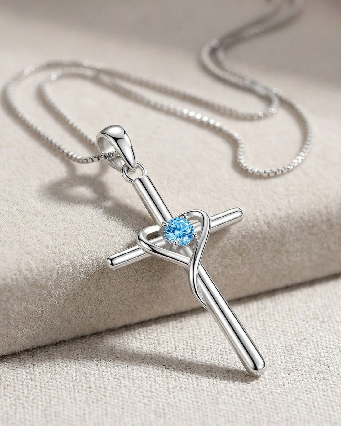 The Azure Heart Cross