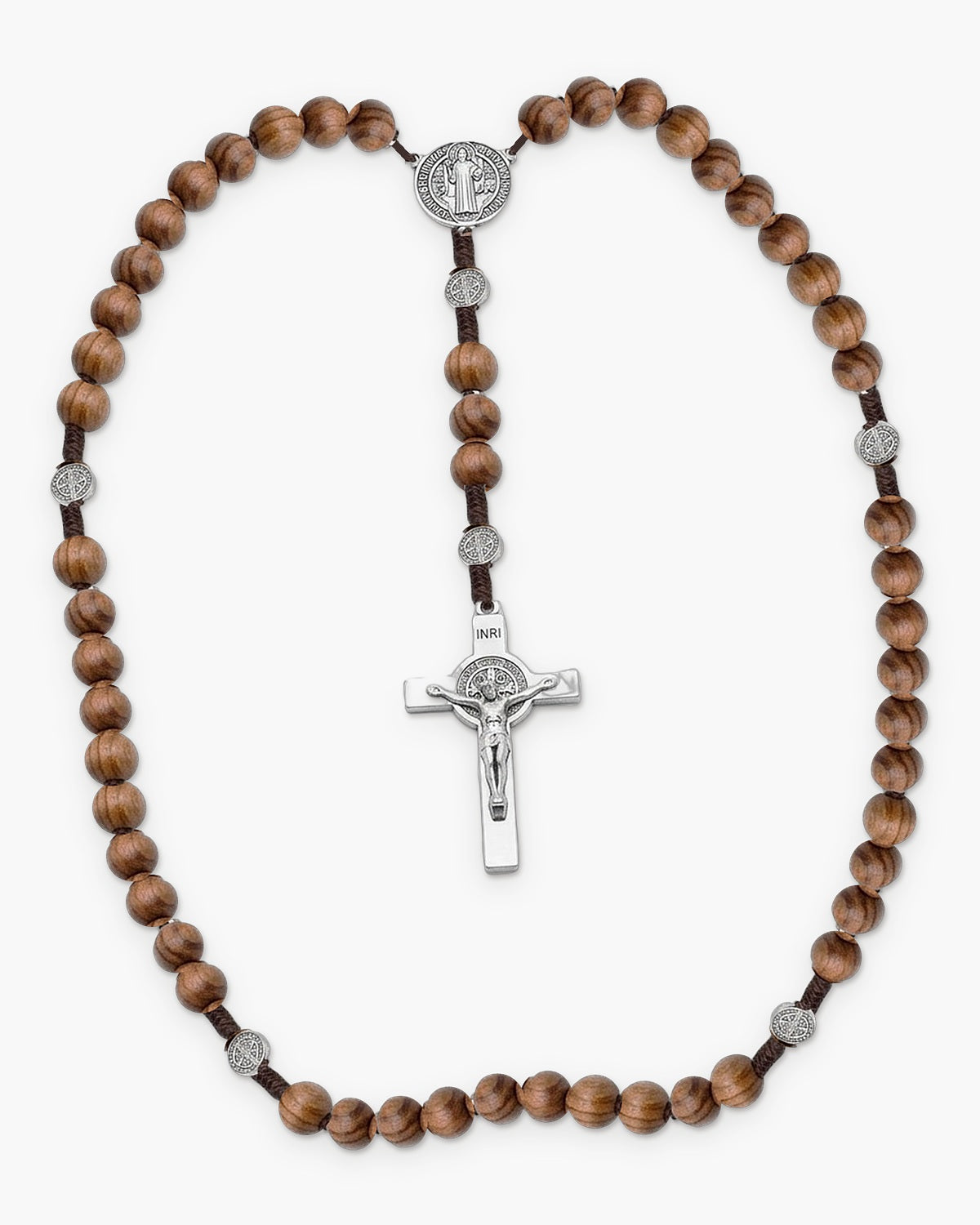 The Benedictine Rosary, laid flat