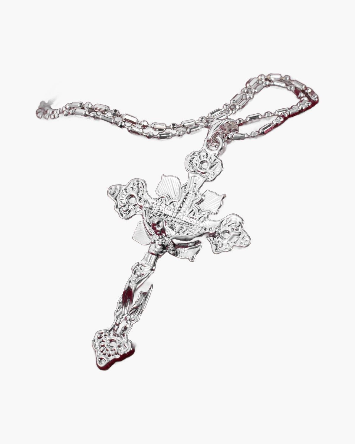 The Calvary Crucifix, Ornate Crucifix Pendant Necklace