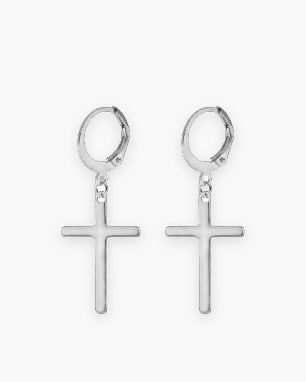 The Dark Cross in silver, front view