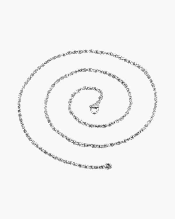 The Enduring Chains Stainless Steel O-link Chain Necklace view 7