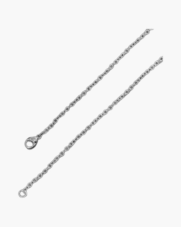 The Enduring Chains Stainless Steel O-link Chain Necklace view 3