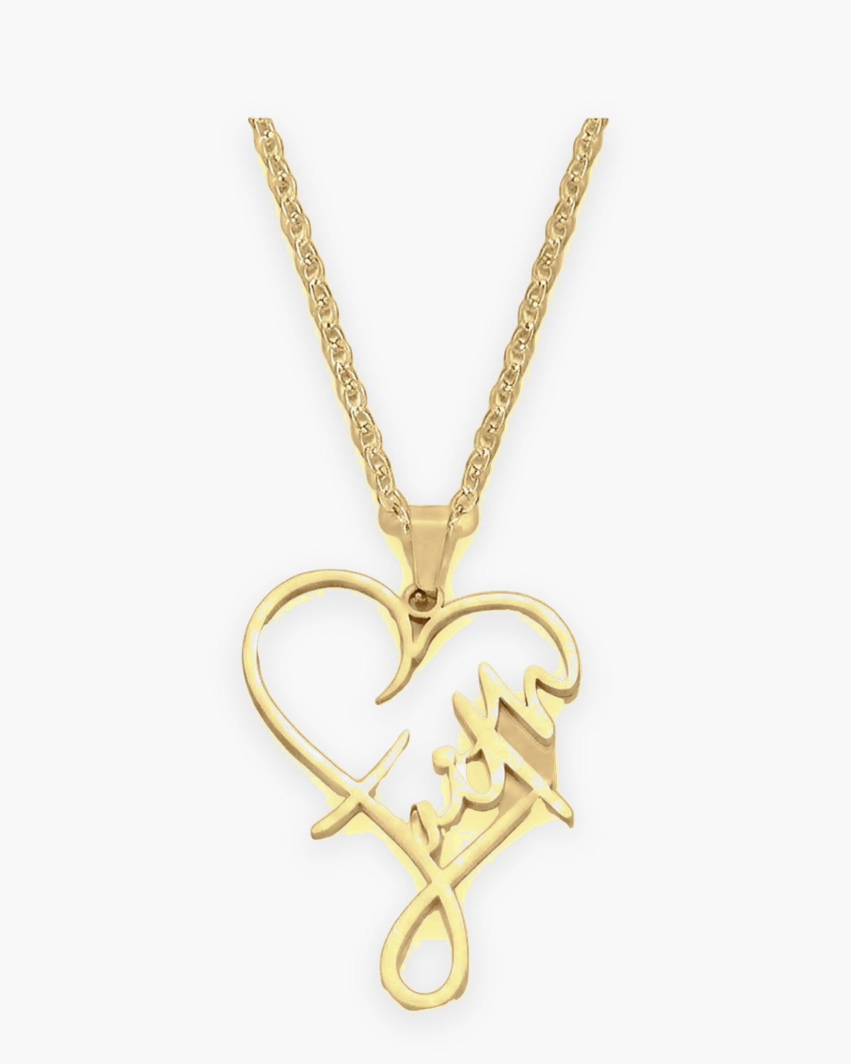 The Faithful Script in gold, front view [c:gold]