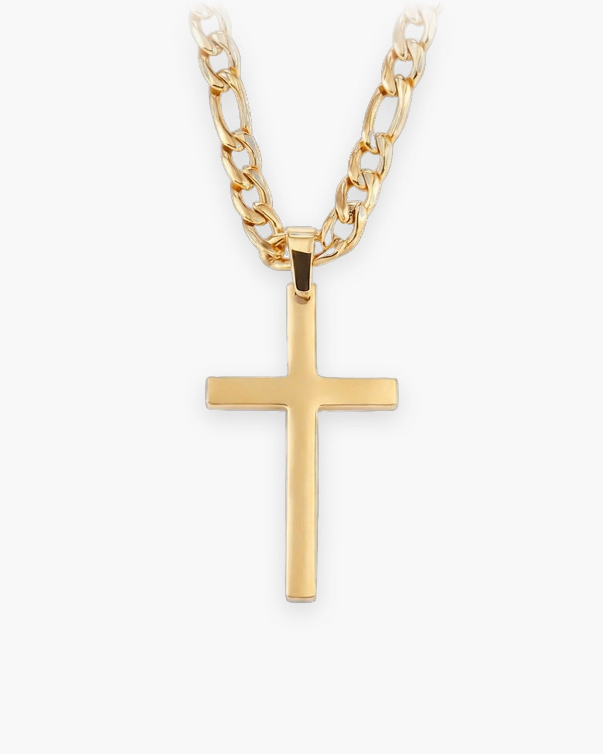 The Gilded Cross, gold, front view [c:gold]