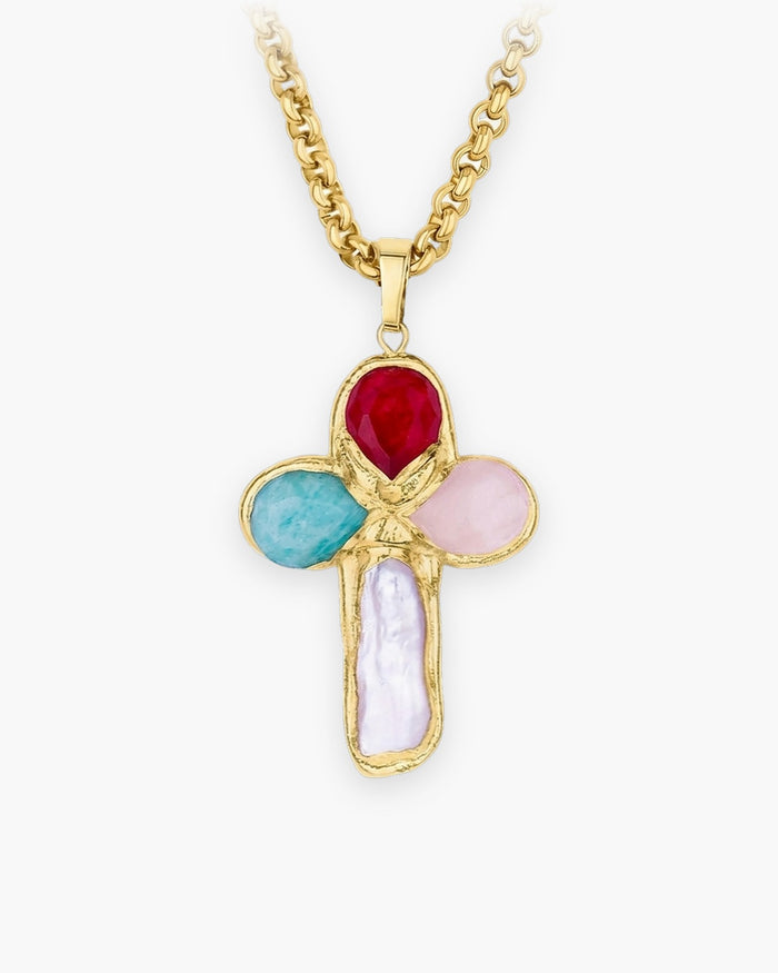 The Gilded Journey Cross