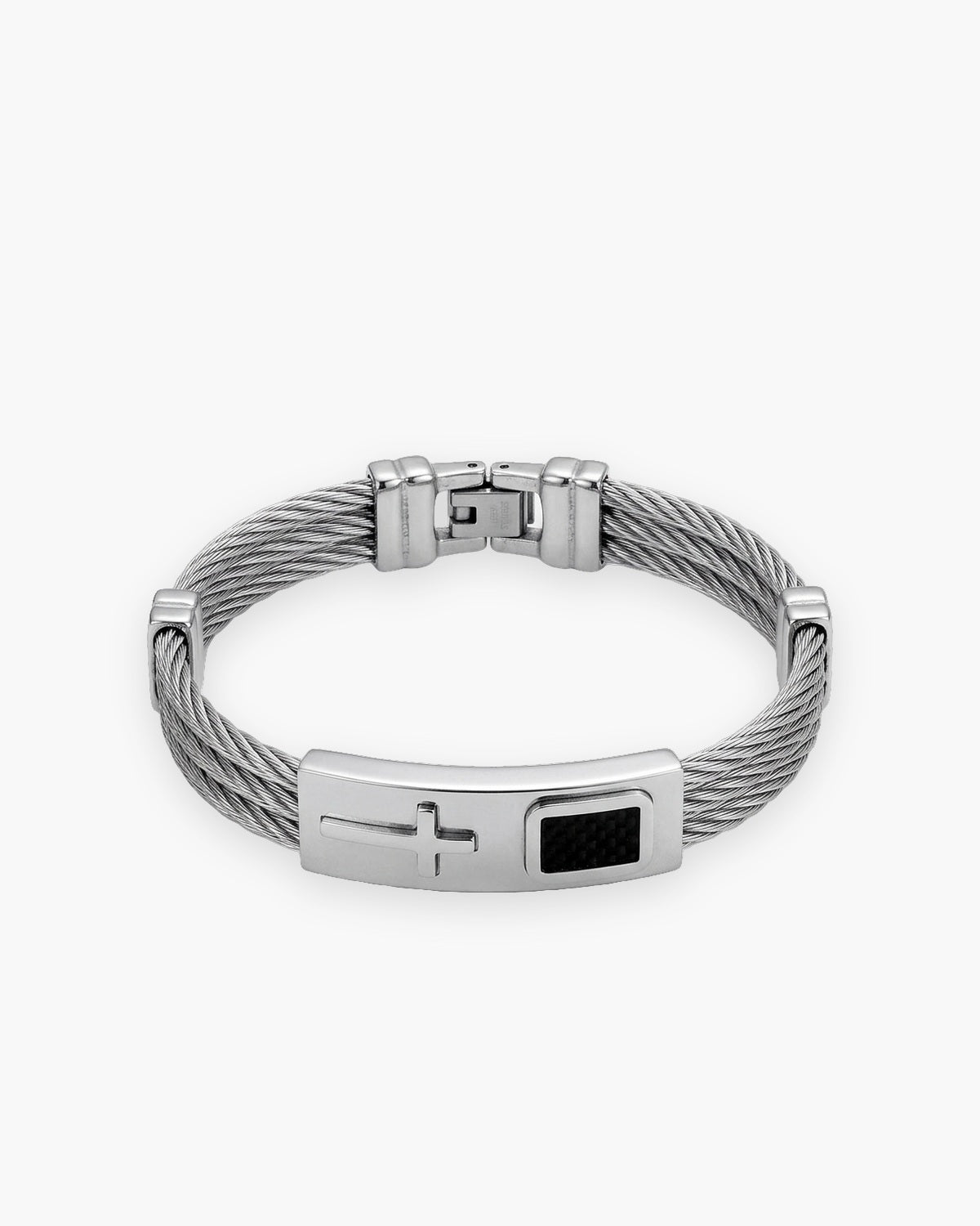 The Gilded Strands in silver, front view [c:silver]