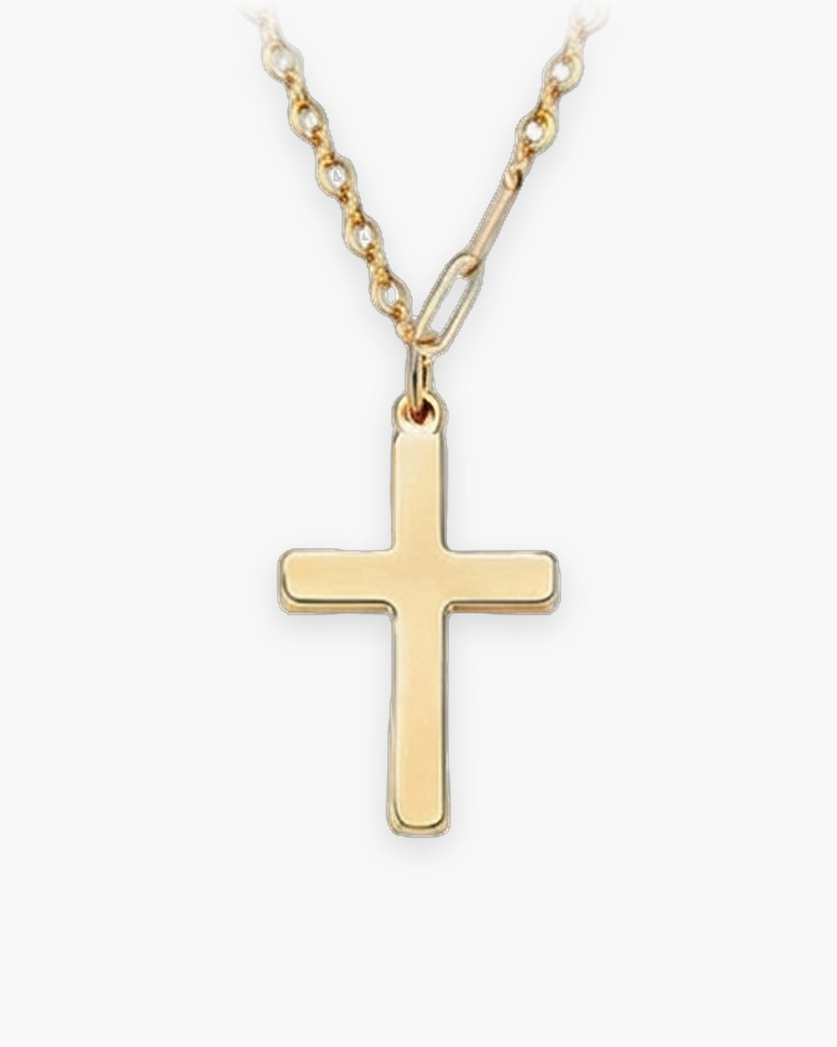 The Godchild's Cross in gold, front view [c:gold]
