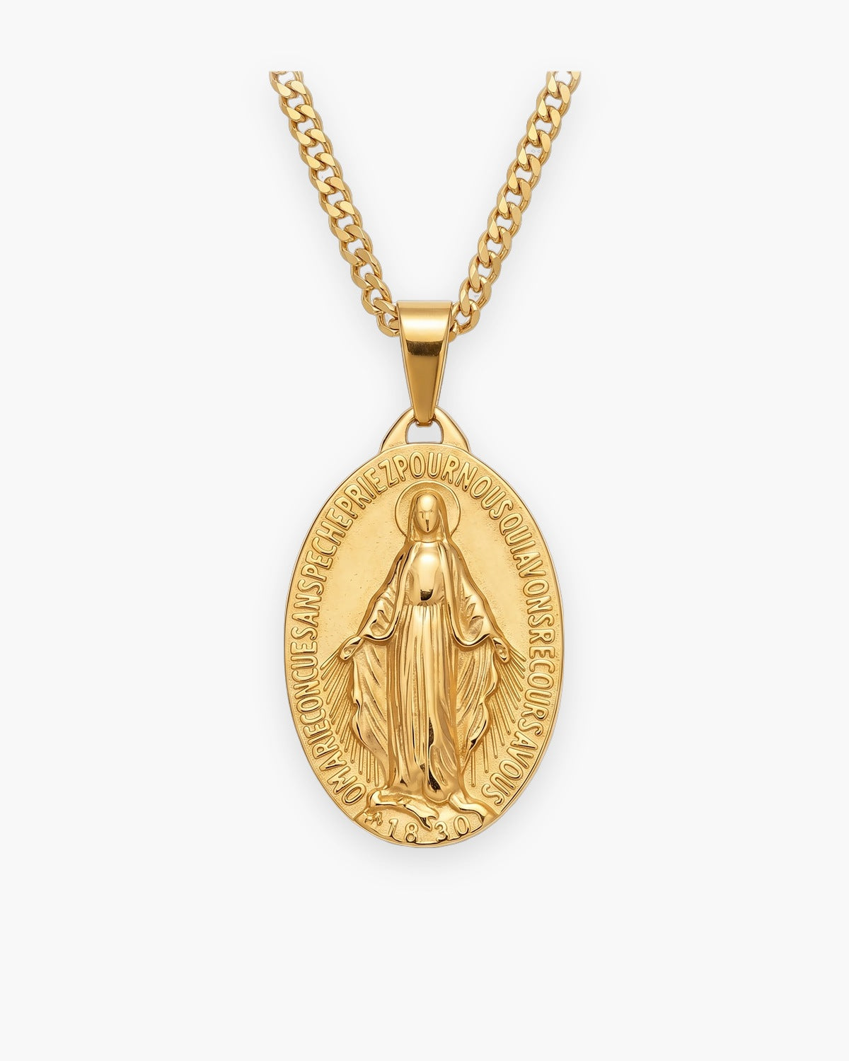 The Miraculous Medal, front view