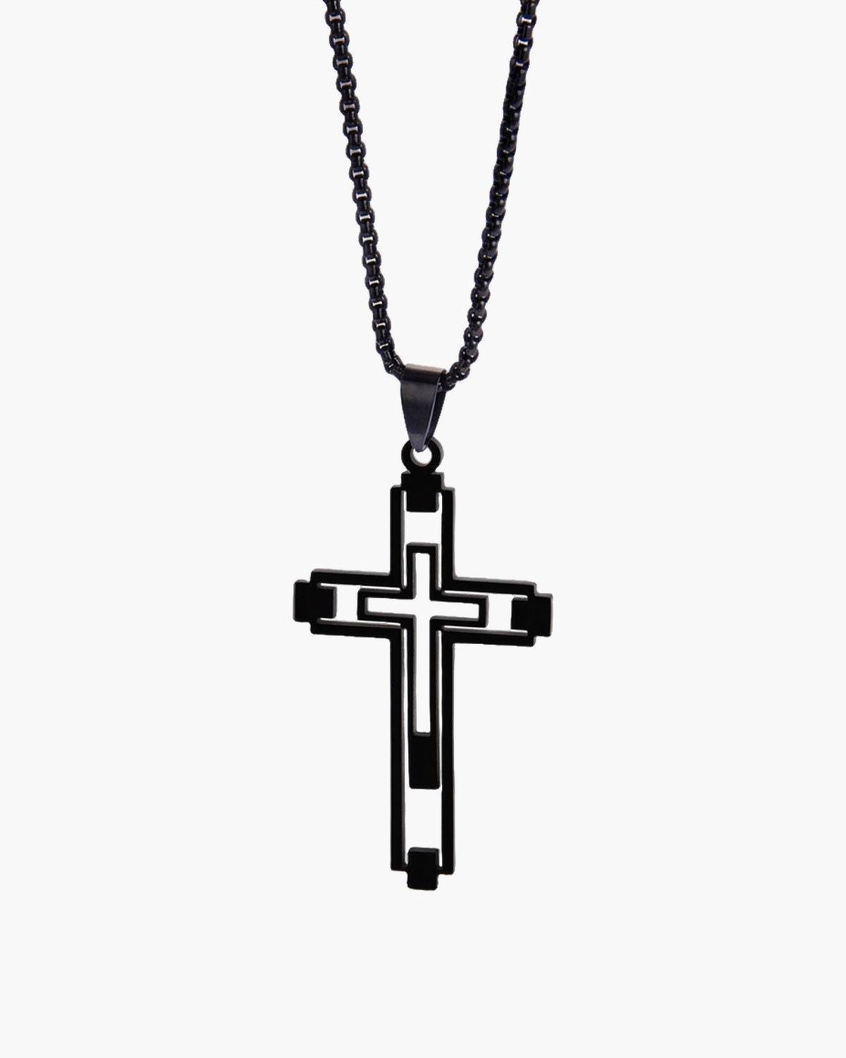 The Modern Devotion in black, front view [c:black]