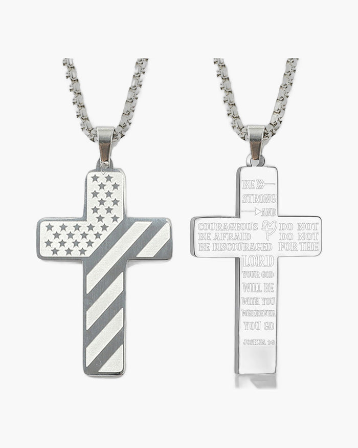 The Patriotic Scripture Cross