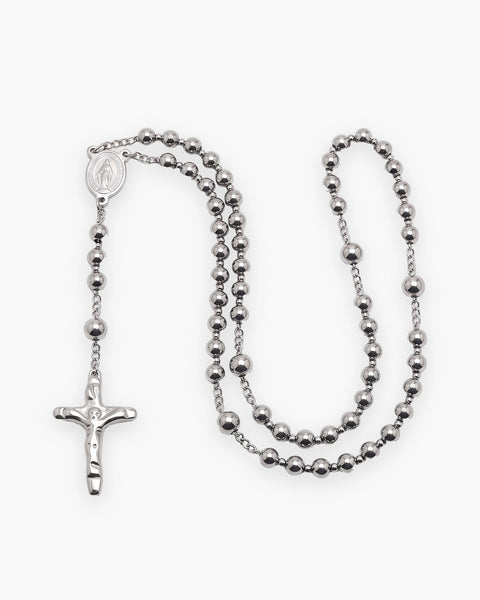 The Prayerful Journey in silver, front view [c:silver]