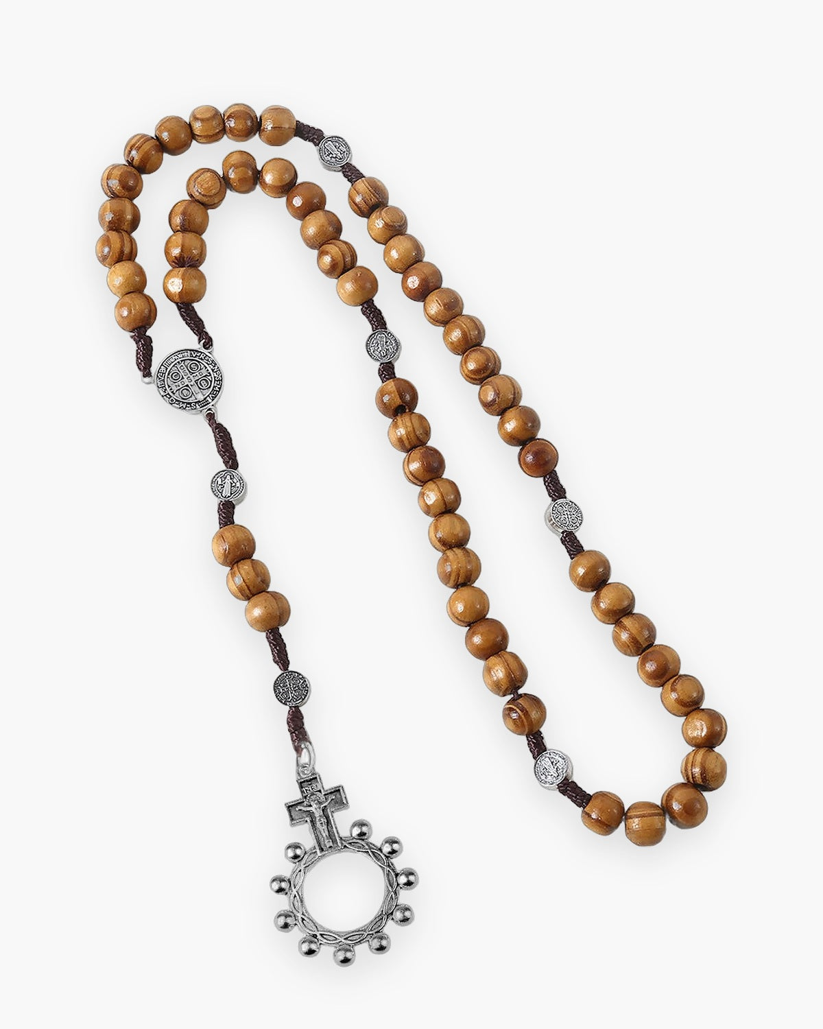 The Prayerful Rosary, Ring Pendant, front view [c:ring-pendant]