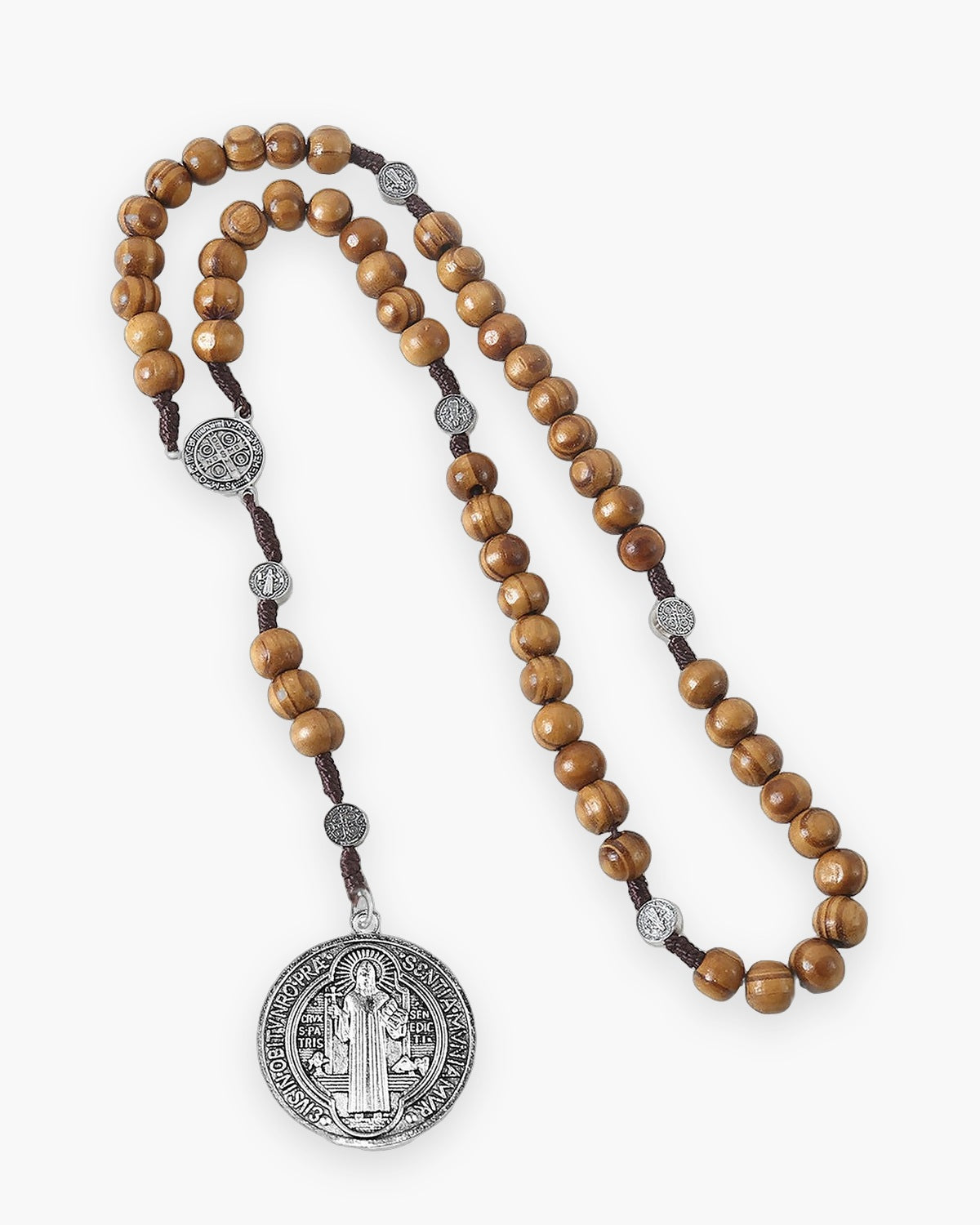 The Prayerful Rosary, Saint Benedict Medal, front view [c:saint-benedict-medal]