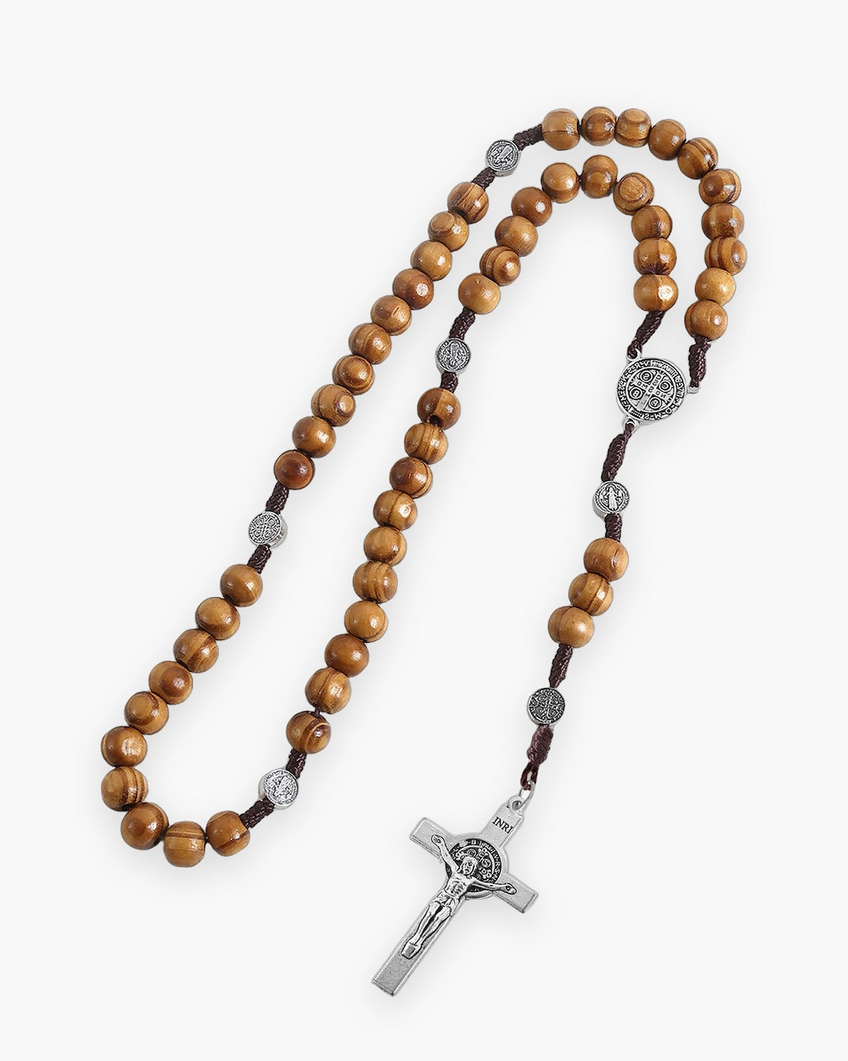 The Prayerful Rosary, Standard Crucifix, front view [c:standard-crucifix]