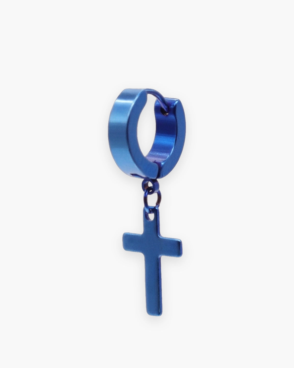 The Radiant Cross, blue, front view [c:blue]