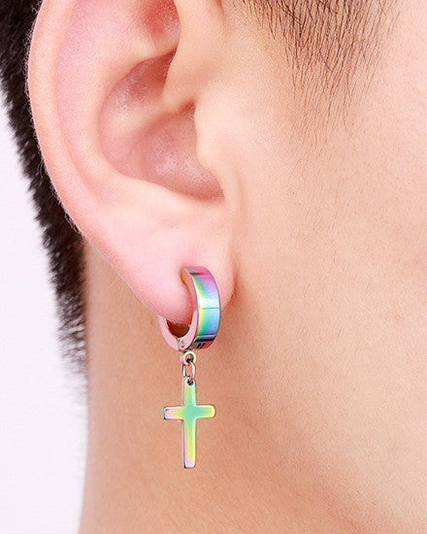 The Reverent Drop, Multicolor, worn