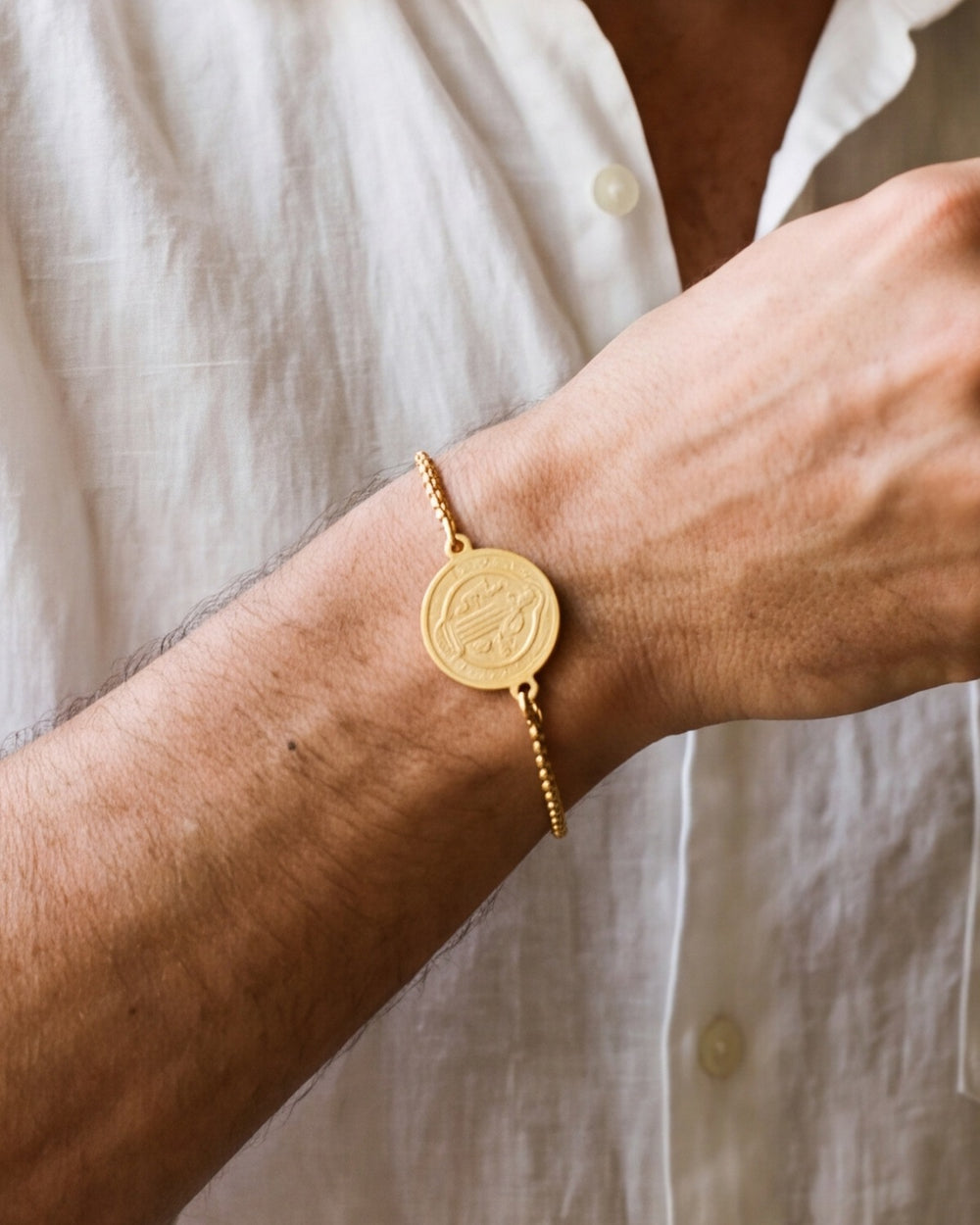 The Sacred Medal Bracelet