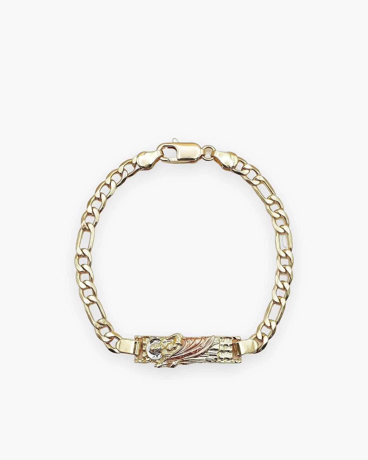 The Saint Jude Bracelet, Rose Robe, front view [c:rose-robe]