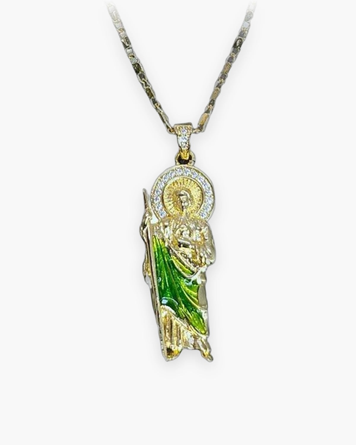 The Saint Jude Necklace, front view