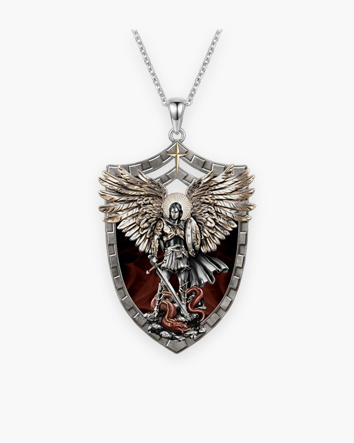 The Saint Michael Shield, front view
